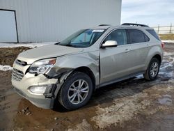 Salvage cars for sale at Portland, MI auction: 2016 Chevrolet Equinox LT