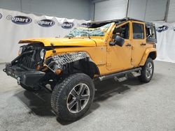 Salvage cars for sale at Ham Lake, MN auction: 2012 Jeep Wrangler Unlimited Sahara