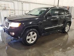 Salvage cars for sale at Avon, MN auction: 2012 Jeep Grand Cherokee Laredo