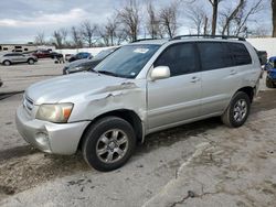 Salvage cars for sale at Bridgeton, MO auction: 2004 Toyota Highlander