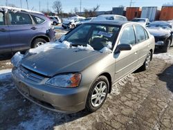 Honda Civic Vehiculos salvage en venta: 2003 Honda Civic EX