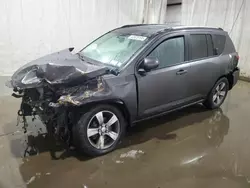 Salvage cars for sale at Central Square, NY auction: 2017 Jeep Compass Latitude