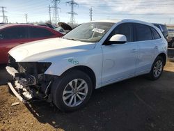 Salvage cars for sale at Elgin, IL auction: 2013 Audi Q5 Premium Plus