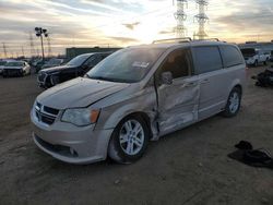 Salvage cars for sale at Elgin, IL auction: 2013 Dodge Grand Caravan Crew