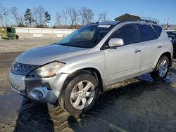 Salvage cars for sale at Spartanburg, SC auction: 2007 Nissan Murano SL