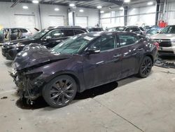 Salvage cars for sale at Ham Lake, MN auction: 2016 Nissan Maxima 3.5S