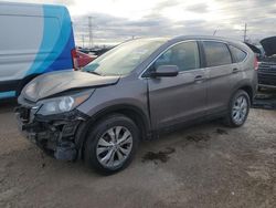 Salvage cars for sale at Elgin, IL auction: 2013 Honda CR-V EXL