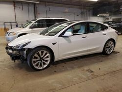 Salvage cars for sale at Wheeling, IL auction: 2022 Tesla Model 3