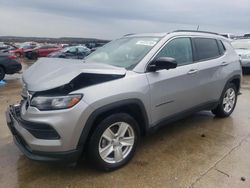 Salvage cars for sale at Grand Prairie, TX auction: 2022 Jeep Compass Latitude