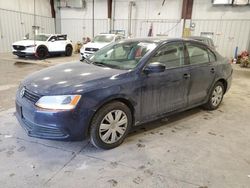 Salvage cars for sale at Franklin, WI auction: 2013 Volkswagen Jetta Base