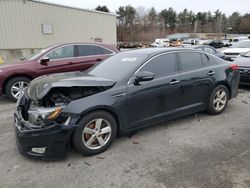 Salvage cars for sale at Exeter, RI auction: 2015 KIA Optima LX