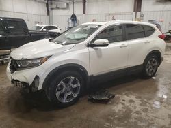 Salvage cars for sale at Franklin, WI auction: 2017 Honda CR-V EX