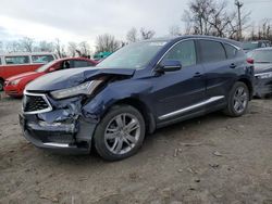 Acura Vehiculos salvage en venta: 2019 Acura RDX Advance