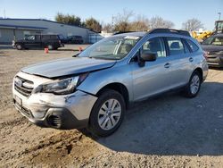 Salvage cars for sale at Sacramento, CA auction: 2018 Subaru Outback 2.5I