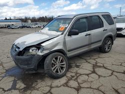 Salvage cars for sale at Pennsburg, PA auction: 2002 Honda CR-V LX