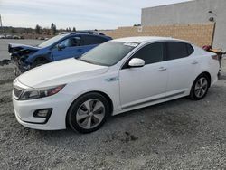 Salvage cars for sale from Copart Mentone, CA: 2014 KIA Optima Hybrid