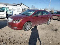 Salvage cars for sale at Pekin, IL auction: 2011 Buick Lacrosse CXS