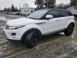 Land Rover salvage cars for sale: 2013 Land Rover Range Rover Evoque Pure Plus