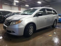 Salvage cars for sale at Elgin, IL auction: 2012 Honda Odyssey EX