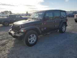 Salvage cars for sale at Lumberton, NC auction: 2020 Jeep Wrangler Unlimited Sport