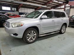 Salvage cars for sale from Copart East Granby, CT: 2010 Toyota Highlander Hybrid