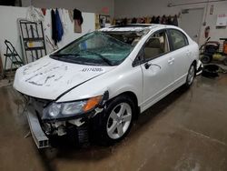 Salvage cars for sale at Elgin, IL auction: 2008 Honda Civic EX