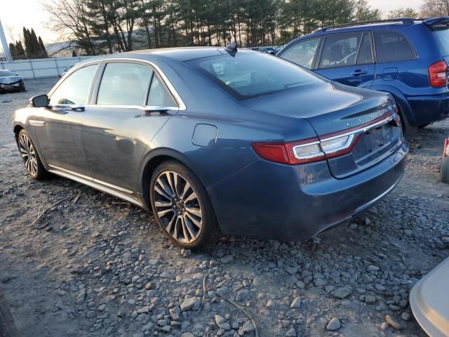 2018 Lincoln Continental Select