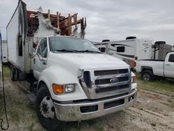 Salvage trucks for sale at Houston, TX auction: 2015 Ford F650 Super Duty