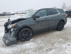 Carros salvage para piezas a la venta en subasta: 2021 Chevrolet Equinox LT