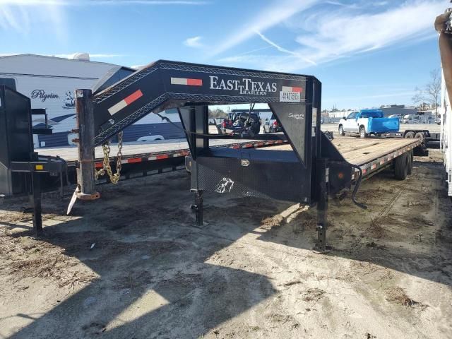 2022 East Manufacturing Texas Flatbed Gooseneck