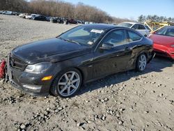 Salvage cars for sale at Windsor, NJ auction: 2012 Mercedes-Benz C 350 4matic