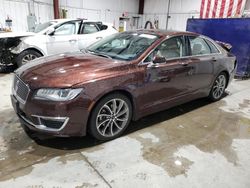 Salvage cars for sale at Billings, MT auction: 2019 Lincoln MKZ Reserve I