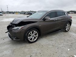 Salvage cars for sale at Arcadia, FL auction: 2017 Infiniti QX30 Base