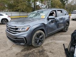 Salvage cars for sale at Greenwell Springs, LA auction: 2021 Volkswagen Atlas SE