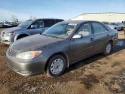 Salvage cars for sale at Rocky View County, AB auction: 2003 Toyota Camry LE