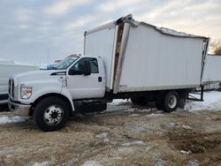 Salvage trucks for sale at Columbia, MO auction: 2018 Ford F650 Super Duty