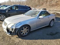 Salvage cars for sale at Marlboro, NY auction: 2001 Mercedes-Benz SLK 230 Kompressor