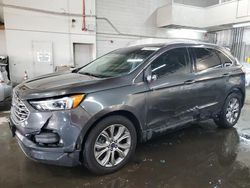 Salvage cars for sale at Littleton, CO auction: 2019 Ford Edge Titanium