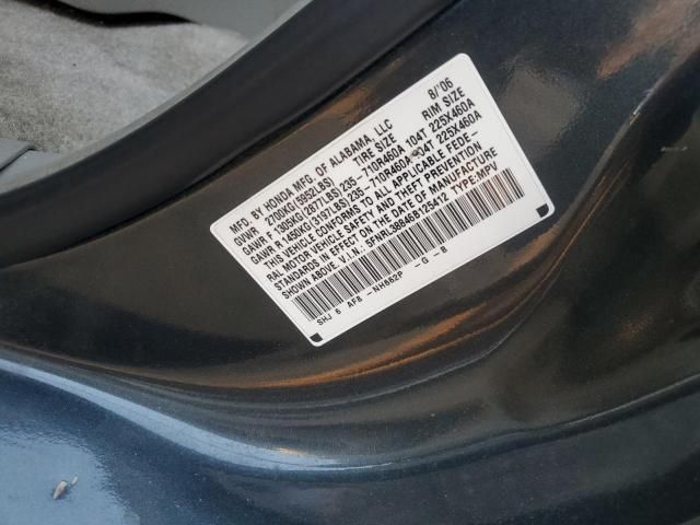 2006 Honda Odyssey Touring