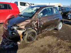 Salvage cars for sale at auction: 2013 Fiat 500 POP