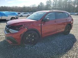 Salvage cars for sale at Ellenwood, GA auction: 2024 Volkswagen Tiguan SE R-LINE Black