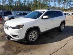 Salvage cars for sale at Harleyville, SC auction: 2019 Jeep Cherokee Latitude