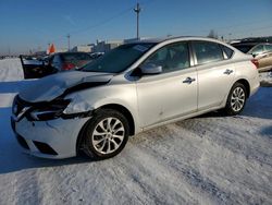 Nissan salvage cars for sale: 2018 Nissan Sentra S