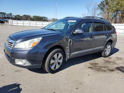 Salvage cars for sale at Dunn, NC auction: 2010 Subaru Outback 2.5I Premium