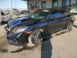 Salvage cars for sale at Los Angeles, CA auction: 2021 Honda Civic EX