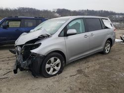 Salvage cars for sale at Chambersburg, PA auction: 2011 Toyota Sienna LE