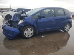 Salvage cars for sale from Copart Grand Prairie, TX: 2013 Honda FIT