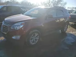 Chevrolet Equinox lt salvage cars for sale: 2017 Chevrolet Equinox LT