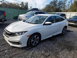 Salvage cars for sale at auction: 2020 Honda Civic LX