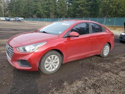 Hyundai salvage cars for sale: 2019 Hyundai Accent SE